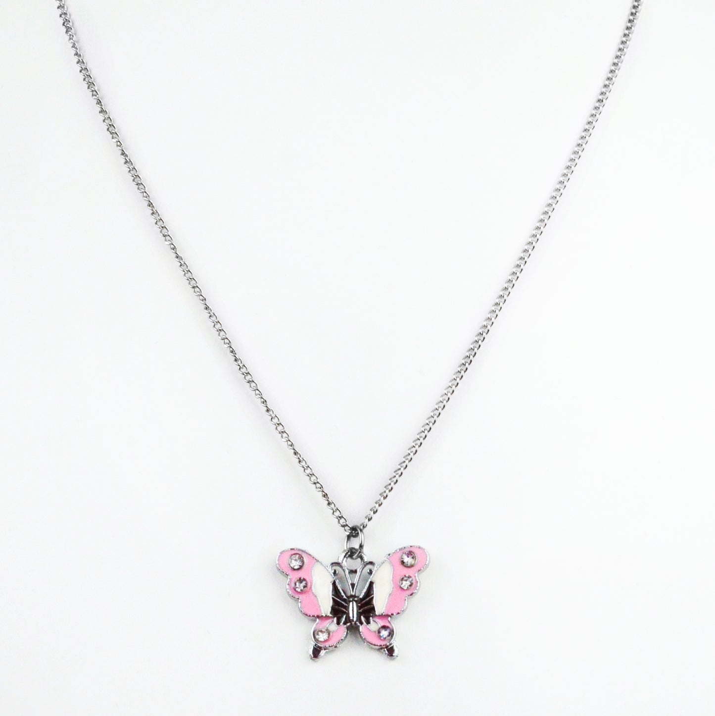 IZZY | PINK SCHMETTERLING KETTE