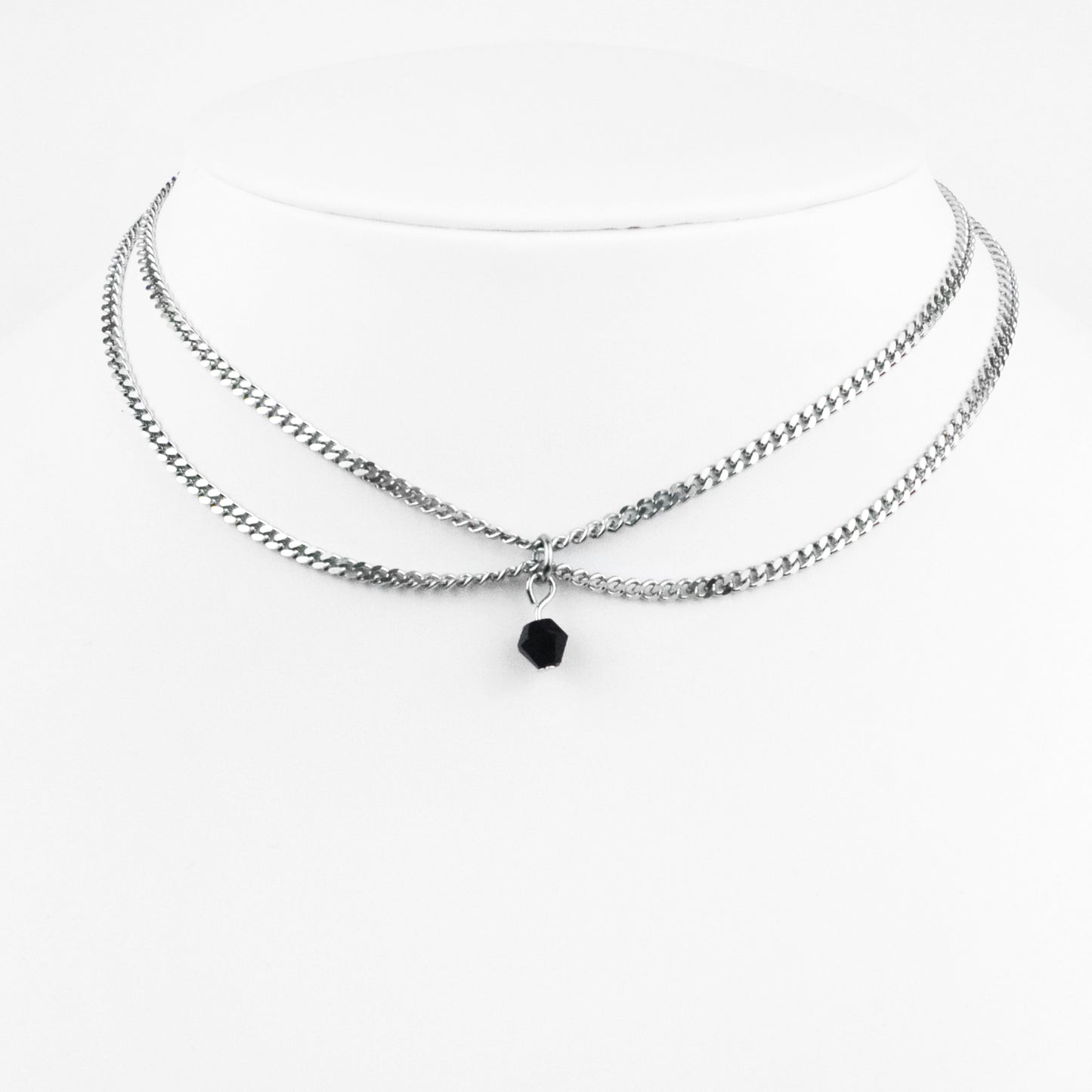 EDRA TEARDROP | DOUBLE CHAIN CHOKER