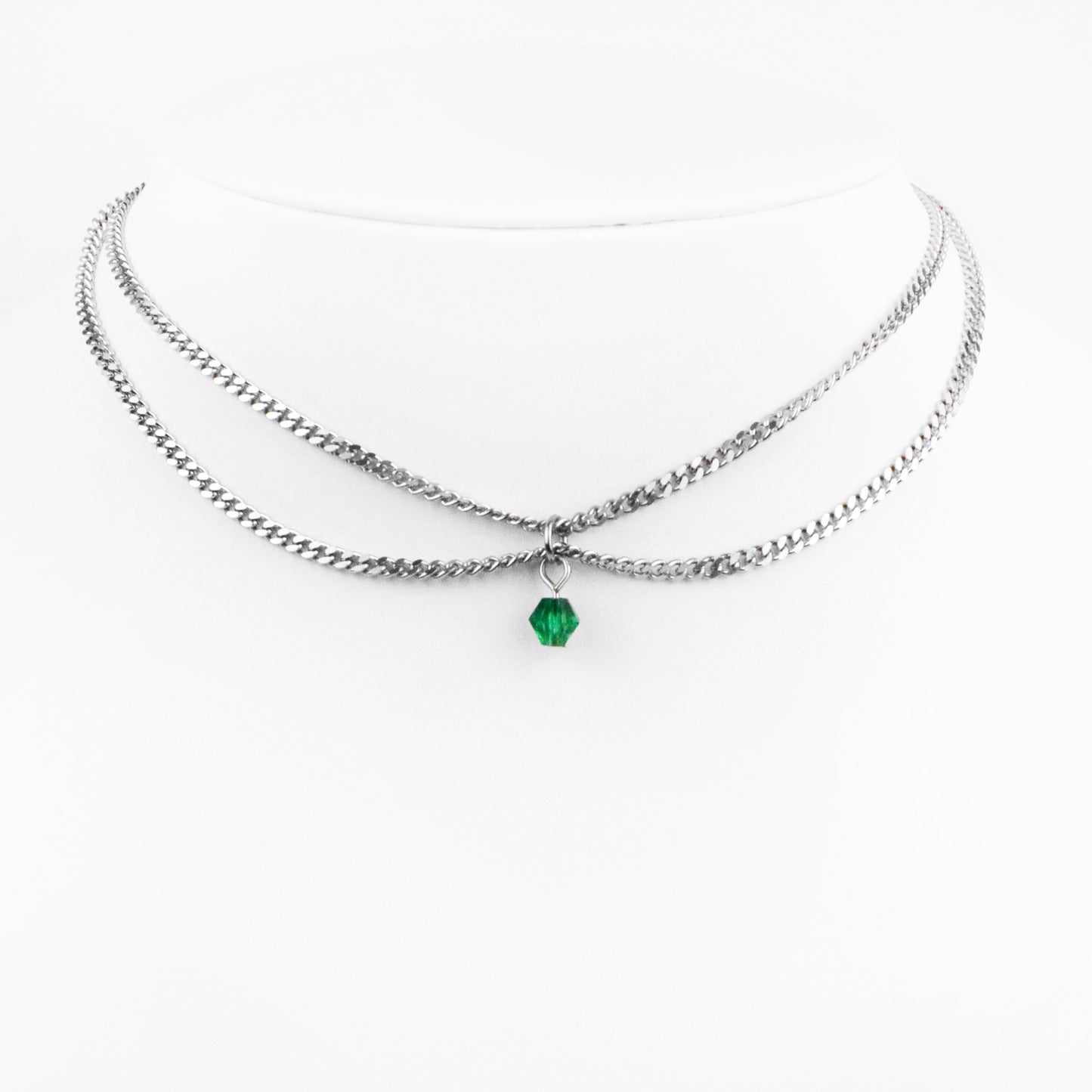 EDRA TEARDROP | DOUBLE CHAIN CHOKER