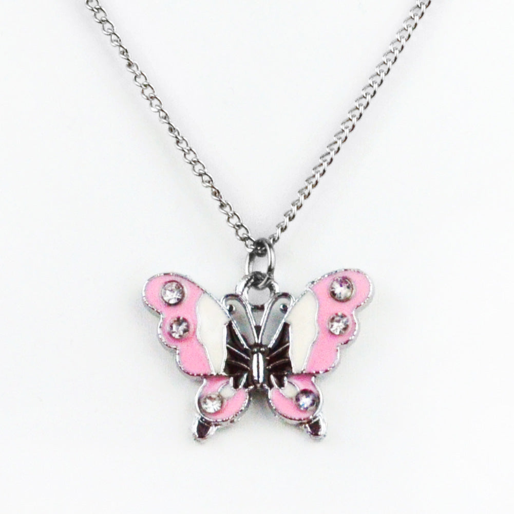 IZZY | PINK SCHMETTERLING KETTE