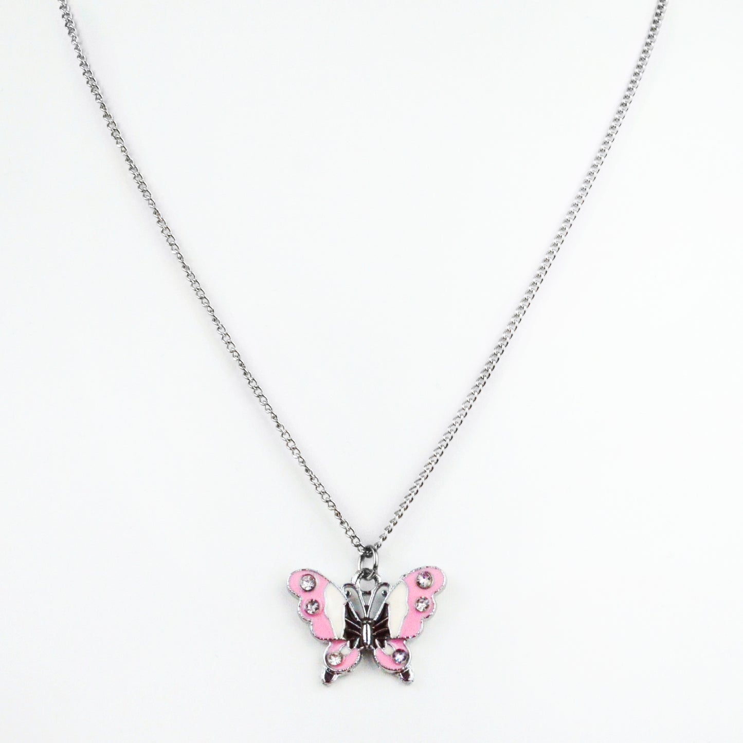 IZZY | PINK SCHMETTERLING KETTE