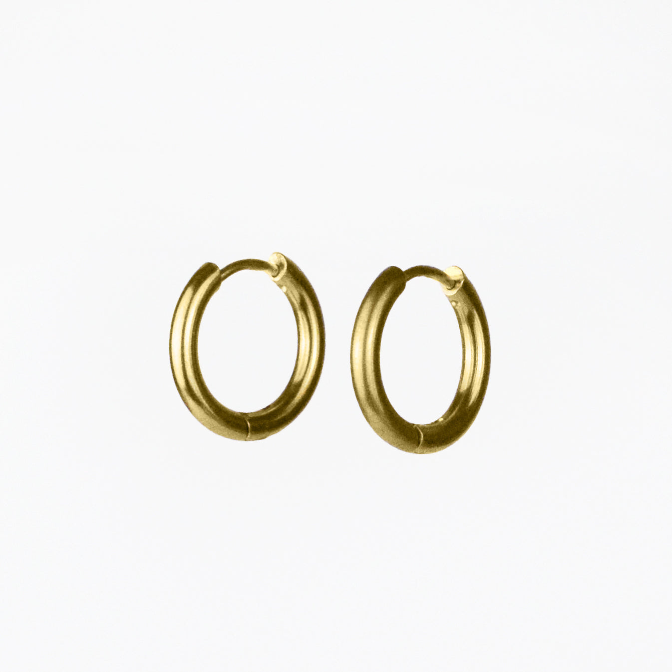 MUSE | 18K VERGOLDETE HOOP OHRRINGE