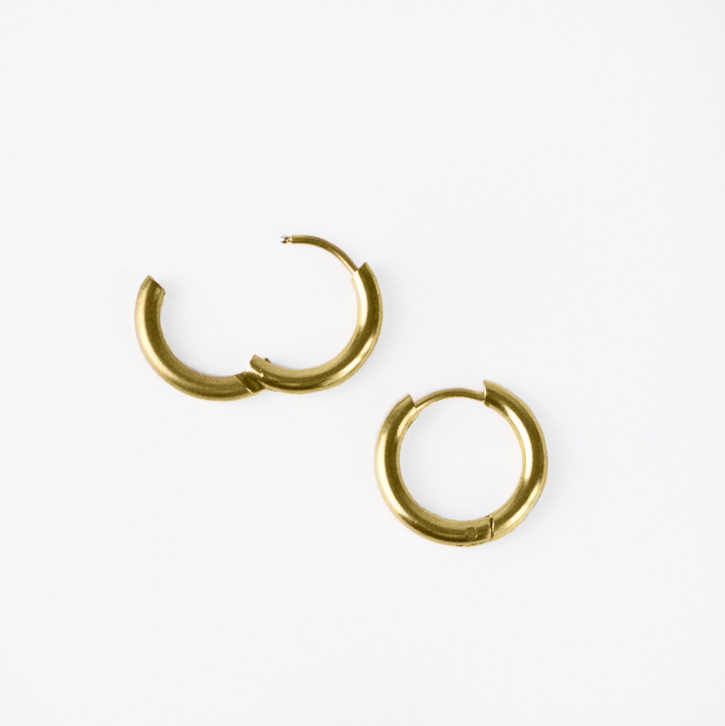 MUSE | 18K VERGOLDETE HOOP OHRRINGE